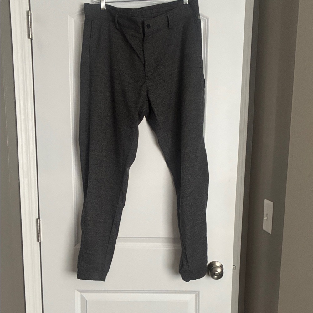 adidas Men's Dark Gray Slim Chinos